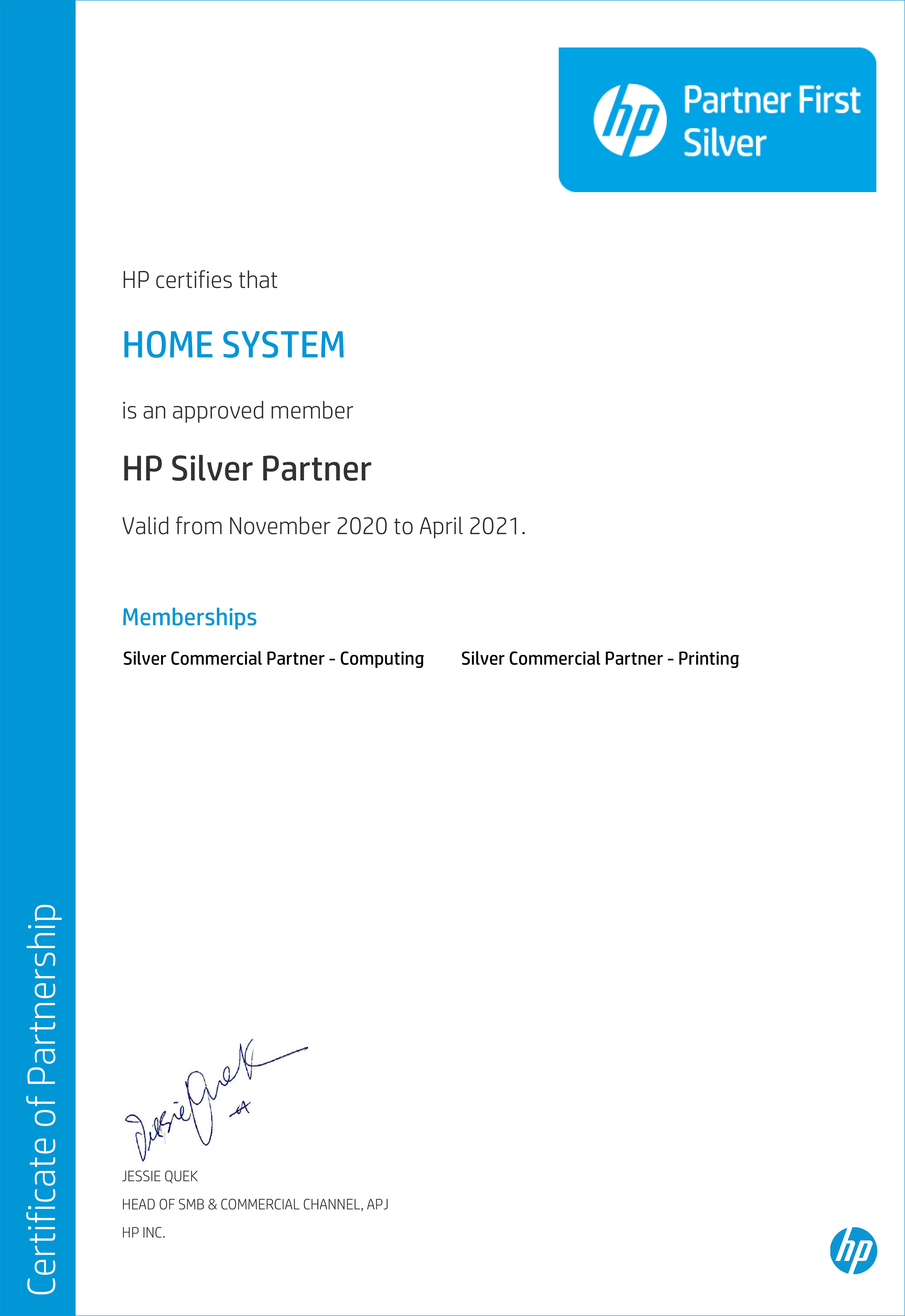 HP Partnership